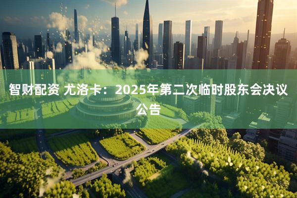 智财配资 尤洛卡：2025年第二次临时股东会决议公告